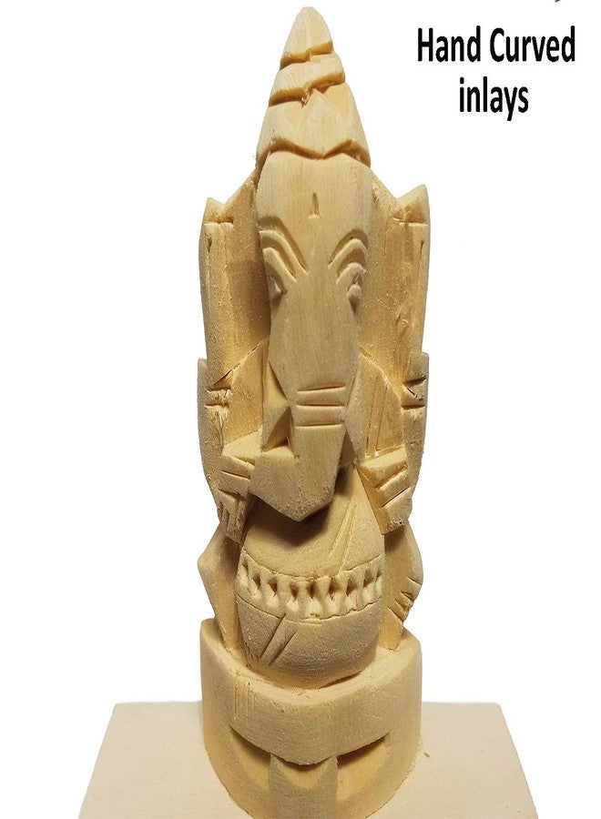 JDS Puja Articles - Vellerkku Root Vinayagar Original - Swetharka Ganesh - Thelle Gilledu Ganapathi - White Ganesha - with Stand (Size no: 0) - Image 3